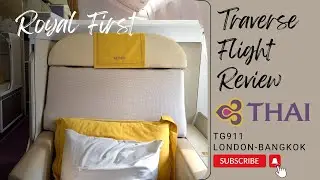 Thai Airways NEW Royal First Class Review 777-300ER London - Bangkok