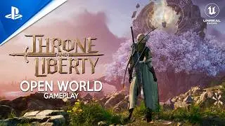 THRONE AND LIBERTY Open World Gameplay | New INSANE RPG with 4K Unreal Engine Graphics