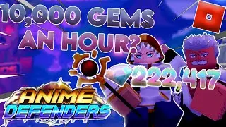 INFINITE OP GEMS METHOD (ANIME DEFENDERS)