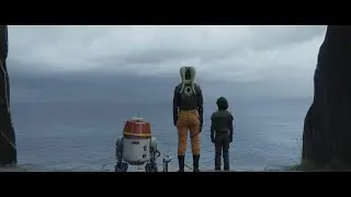 Jacen & Hera listen to the waves - Ahsoka (2023)