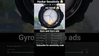 NEW BEST SENSITIVITY SETTINGS IN 2024 | No Recoil Sensitivity Settings #shorts #bgmi #norecoil #pubg