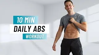 10 MIN DAILY AB WORKOUT - At Home Sixpack Abs Routine (No Equipment)