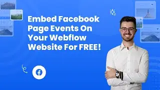 How to embed Facebook page events on Webflow? #embed #facebookpage #events #webflow