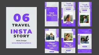 Travel Instagram Story After Effects Template | Copyright Free | Adobe CC