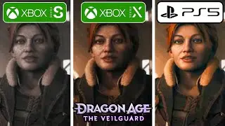 Dragon Age the Veilguard PS5 vs Xbox Series X vs Xbox Series S Graphics Comparison