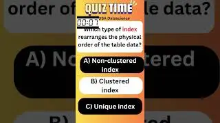 SQL Server Most asked beginner level Inteview questions on Index #sqlinterviewquestions