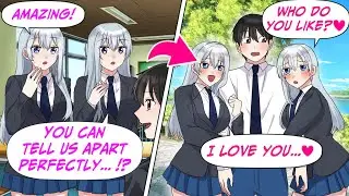 Only I Could Tell Apart the Cool Beautiful Identical Twins, And then... !?[RomCom, Manga Dub]