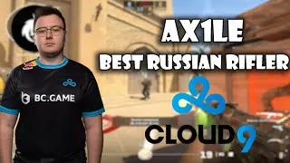 CLOUD-9 AX1LE BEST RUSSIAN RIFLER FPL - HIGHLIGHTS  - CS:2 2024.