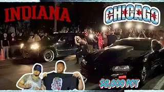 CHICAGO GRUDGE RACE: CHICAGO VS INDIANAPOLIS STREET RACING FOR KING OF STREETS❗️$8,000 POT #mexico