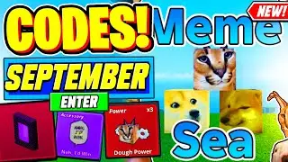 ⚠️New⚠️ ALL WORKING CODES For Meme Sea September 2024 - Roblox Meme Sea Codes 2024