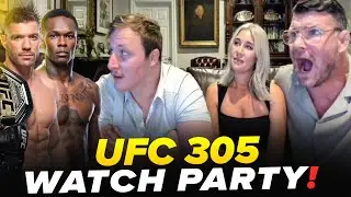 BISPING LIVE: UFC 305 WATCH PARTY | Dricus Du Plessis vs Israel Adesanya