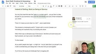 How to comment on a Google Doc or make suggested edits