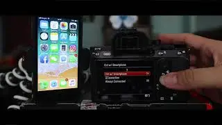 How to setup iPhone wifi connect to your Sony A7iii