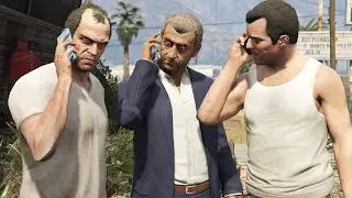 Martin Madrazo calls Trevor & Michael after the kidnapping of his wife - GTA 5