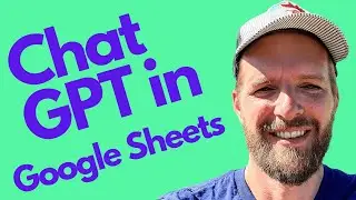 How To Use Chat GPT OpenAI API with Google Sheets