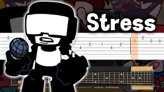 Friday Night Funkin WEEK 7 - Stress - Guitar tutorial (TAB)