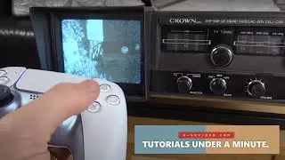 How to Connect a PS5 to an Old Portable TV