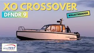 XO Boats DFNDR 9 (2024) Walkthrough Video | BoatTEST