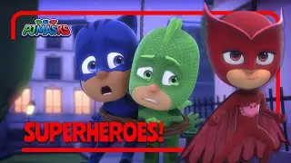 Owlette's PLAN Save the Day! | Superheroes | PJ Masks