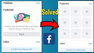 How To Fix Facebook Featured Photos Problem | Facebook 9 Featured Photos Problem