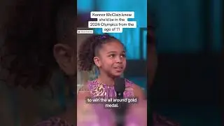 Konnor McClain told Steve Harvey she'd be an Olympic gymnast