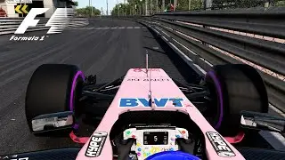 F1 2017 Onboard | Monaco | Force India