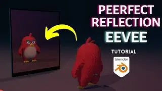 Create Mirror Reflections in EEVEE under 1 Minute - Blender Tutorial