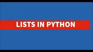 AI UNIT 4 INTRODUCTION TO PYTHON - LISTS IN PYTHON PART 1 LIST DEFINITION AND LIST CREATION