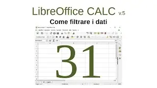 CALC 31 - Come filtrare i dati