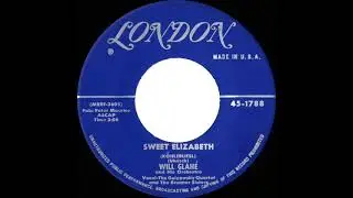 1958 Will Glahe - Sweet Elizabeth