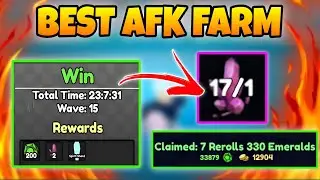 ANIME LAST STAND REROLL FARM (AFK) | Anime Last Stand Roblox