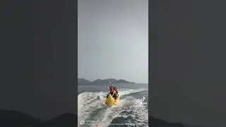 Banana Boat in Pehawang