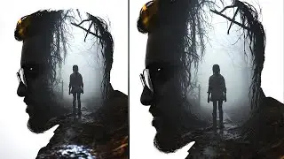 Double Exposure Photoshop Tutorial (Scary Path)