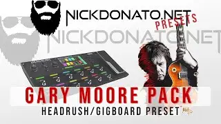 Headrush Pedalboard and Gigboard - Gary Moore Pack