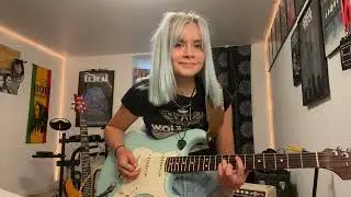 War Pigs/Luke's Wall-Black Sabbath (Guitar Cover by Ava Llew)