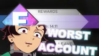 PLAYING ON FANS ACCOUNTS IN ANIME DIMENSIONS #18 THE WORST ACCOUNT POSSIBLE!