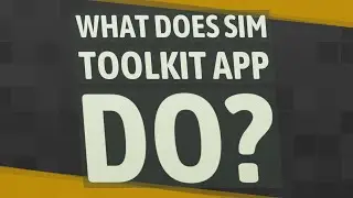 What does SIM Toolkit app do?