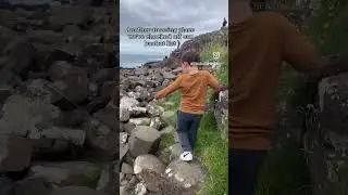 POV: You’re visiting the Giant’s  Causeway in Northern Ireland! 🇮🇪  #ireland #giantscauseway