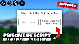 NEW! Roblox Prison Life OP Kill All Gui Script Showcase!