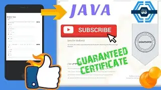 Java For Android | Coursera Week-1 Quiz Answers | Free Course With Certificate 100%