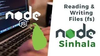 NodeJS Sinhala - Reading & Writing Files (fs)