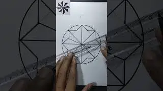 Simple Geometrical Circle Design || Easy Geometry Pattern | Geometrical Chart | geometric