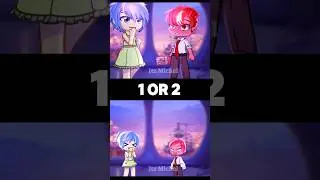 1 or 2? #insideout2 #insideout #gacha #gachalife #gachaclub #gachashorts