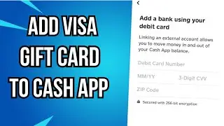 How To Add Visa Gift Card To Cash App