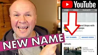 Change your YouTube channel name on your PHONE? For Android, tablet, iPhone, ipad Apple Mac app