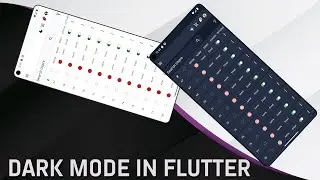 How to create a dark mode theme in flutter