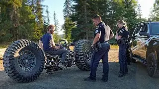 We Rebuilt the Chopper and Met State Troopers!