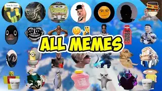 [ALL] How to get ALL MEMES in Find the Memes | Roblox