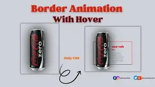 How to make Border Animation with hover effect using HTML and CSS