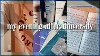 Мой Вечер После Учебы | My Evening After University ✨